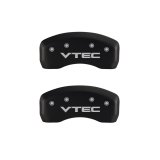 MGP 4 Caliper Covers Engraved Front & Rear Vtech Red finish silver ch thumbnail 8