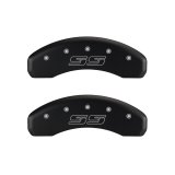 MGP 4 Caliper Covers Engraved Front & Rear Avalanche style/SS Red finish silver ch thumbnail 9