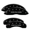 MGP 4 Caliper Covers Engraved Front & Rear Escalade Black finish silver ch thumbnail 8