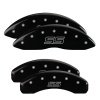 MGP 4 Caliper Covers Engraved Front & Rear Trailblazer style/SS Black finish silver ch thumbnail 5