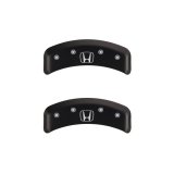MGP 4 Caliper Covers Engraved Front Honda Engraved Rear H Logo Red finish silver ch thumbnail 9