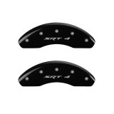 MGP 4 Caliper Covers Engraved Front & Rear SRT4 Black finish silver ch thumbnail 4