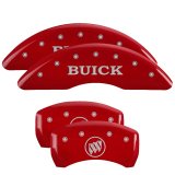 MGP 4 Caliper Covers Engraved Front & Rear MGP Red finish silver ch thumbnail 8