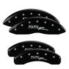 MGP 4 Caliper Covers Engraved Front & Rear SSR Black finish silver ch thumbnail 8