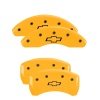 MGP 4 Caliper Covers Engraved Front & Rear Bowtie Yellow finish black ch thumbnail 8