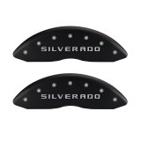 MGP 4 Caliper Covers Engraved Front & Rear MGP Red finish silver ch thumbnail 7