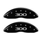 MGP 4 Caliper Covers Engraved Front & Rear 300 Black finish silver ch thumbnail 6