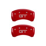 MGP Rear set 2 Caliper Covers Engraved Rear GT Yellow finish black ch thumbnail 8