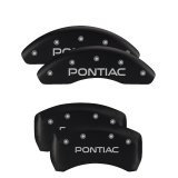 MGP 4 Caliper Covers Engraved Front & Rear MGP Black finish silver ch thumbnail 7