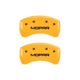 MGP 4 Caliper Covers Engraved Front & Rear RT1-Truck Black finish silver ch thumbnail 9