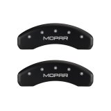 MGP 4 Caliper Covers Engraved Front & Rear MOPAR Red finish silver ch thumbnail 9