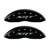MGP 4 Caliper Covers Engraved Front & Rear SRT Black finish silver ch thumbnail 7