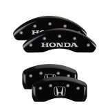 MGP 4 Caliper Covers Engraved Front & Rear MGP Black finish silver ch thumbnail 7