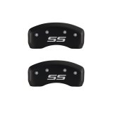 MGP 4 Caliper Covers Engraved Front & Rear Monte Carlo style/SS Red finish silver ch thumbnail 7