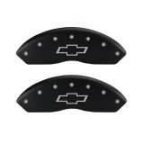 MGP 4 Caliper Covers Engraved Front & Rear MGP Red finish silver ch thumbnail 3