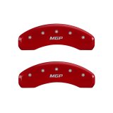 MGP Rear set 2 Caliper Covers Engraved Rear MGP Yellow finish black ch thumbnail 9