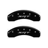 MGP 4 Caliper Covers Engraved Front & Rear SRT Black finish silver ch thumbnail 7
