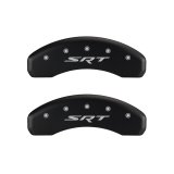 MGP 4 Caliper Covers Engraved Front & Rear SRT Red finish silver ch thumbnail 6