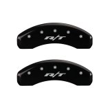 MGP 4 Caliper Covers Engraved Front & Rear RT1-Truck Black finish silver ch thumbnail 9
