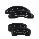 MGP 4 Caliper Covers Engraved Front & Rear RT1-Truck Yellow finish black ch thumbnail 7