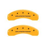 MGP 4 Caliper Covers Engraved Front & Rear With stripes/Durango Black finish silver ch thumbnail 9