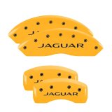 MGP 4 Caliper Covers Engraved Front & Rear i-Vtec Yellow finish black ch thumbnail 6