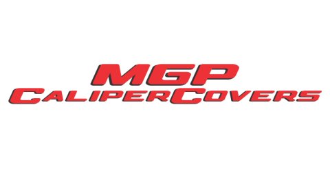 MGP 4 Caliper Covers Engraved Front & Rear MGP Red finish silver ch thumbnail 9