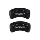 MGP 4 Caliper Covers Engraved Front Pontiac Engraved Rear GXP Red finish silver ch thumbnail 6