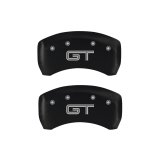 MGP Rear set 2 Caliper Covers Engraved Rear S197/GT Red finish silver ch thumbnail 8