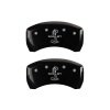 MGP Rear set 2 Caliper Covers Engraved Rear Tiffany Snake Black finish silver ch thumbnail 7