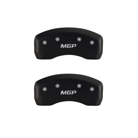 MGP 4 Caliper Covers Engraved Front & Rear MGP Red finish silver ch thumbnail 2