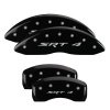 MGP 4 Caliper Covers Engraved Front & Rear SRT4 Black finish silver ch thumbnail 8
