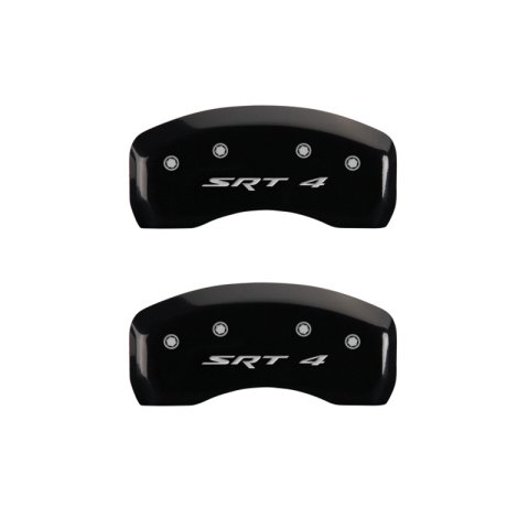 MGP 4 Caliper Covers Engraved Front & Rear SRT4 Black finish silver ch thumbnail 9