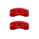 MGP 4 Caliper Covers Engraved Front & Rear SRT4 Red finish silver ch thumbnail 2