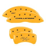 MGP 4 Caliper Covers Engraved Front & Rear SRT4 Red finish silver ch thumbnail 5