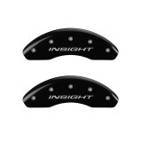 MGP 4 Caliper Covers Engraved Front & Rear MGP Black finish silver ch thumbnail 2