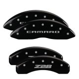 MGP Front set 2 Caliper Covers Engraved Front Bowtie Yellow finish black ch thumbnail 6