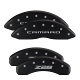 MGP Front set 2 Caliper Covers Engraved Front MGP Black finish silver ch thumbnail 7