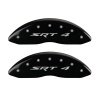 MGP Front set 2 Caliper Covers Engraved Front SRT4 Black finish silver ch thumbnail 7