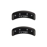 MGP 4 Caliper Covers Engraved Front & Rear i-Vtec Red finish silver ch thumbnail 9
