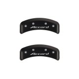 MGP 4 Caliper Covers Engraved Front Accord Engraved Rear Accord Red finish silver ch thumbnail 9