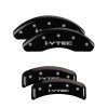 MGP 4 Caliper Covers Engraved Front & Rear i-Vtec Black finish silver ch thumbnail 8