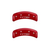 MGP 4 Caliper Covers Engraved Front & Rear i-Vtec Yellow finish black ch thumbnail 9