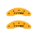 MGP 4 Caliper Covers Engraved Front & Rear MGP Yellow finish black ch thumbnail 6