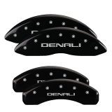 MGP 4 Caliper Covers Engraved Front & Rear MGP Black finish silver ch thumbnail 6