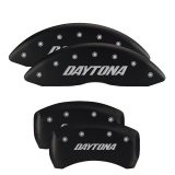 MGP 4 Caliper Covers Engraved Front & Rear With out stripes/Avenger Black finish silver ch thumbnail 7