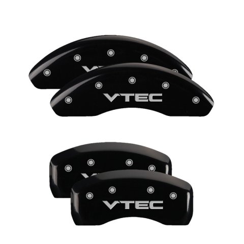 MGP 4 Caliper Covers Engraved Front & Rear MGP Black finish silver ch thumbnail 7