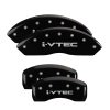MGP 4 Caliper Covers Engraved Front & Rear i-Vtec Black finish silver ch thumbnail 8