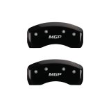 MGP 4 Caliper Covers Engraved Front & Rear MGP Black finish silver ch thumbnail 8