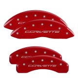 MGP 4 Caliper Covers Engraved Front & Rear MGP Yellow finish black ch thumbnail 5
